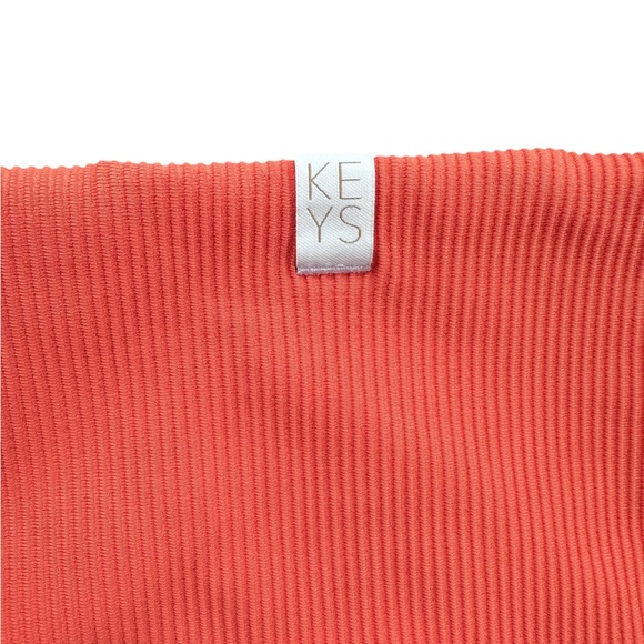 Athleta Alicia Keys Ribbed Yoga pants Bright Orange women’s 2X - Picture 3 of 7